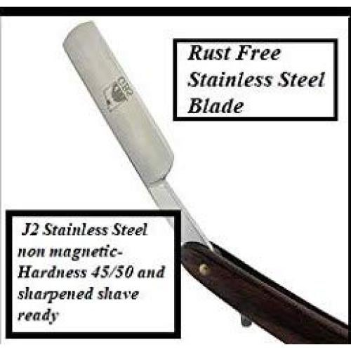 Kit de Afeitado Húmedo G.B.S - Maquinilla Acero Inoxidable y Brocha