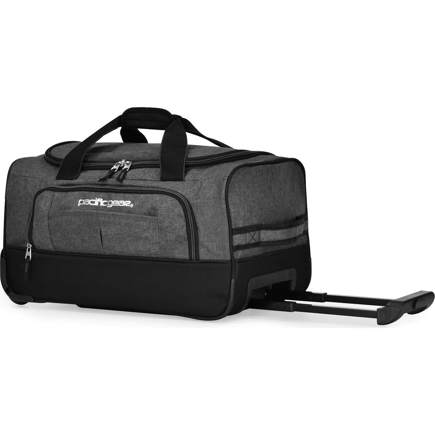 Bolsa de viaje rodante Pacific Gear 53 cm gris resistente