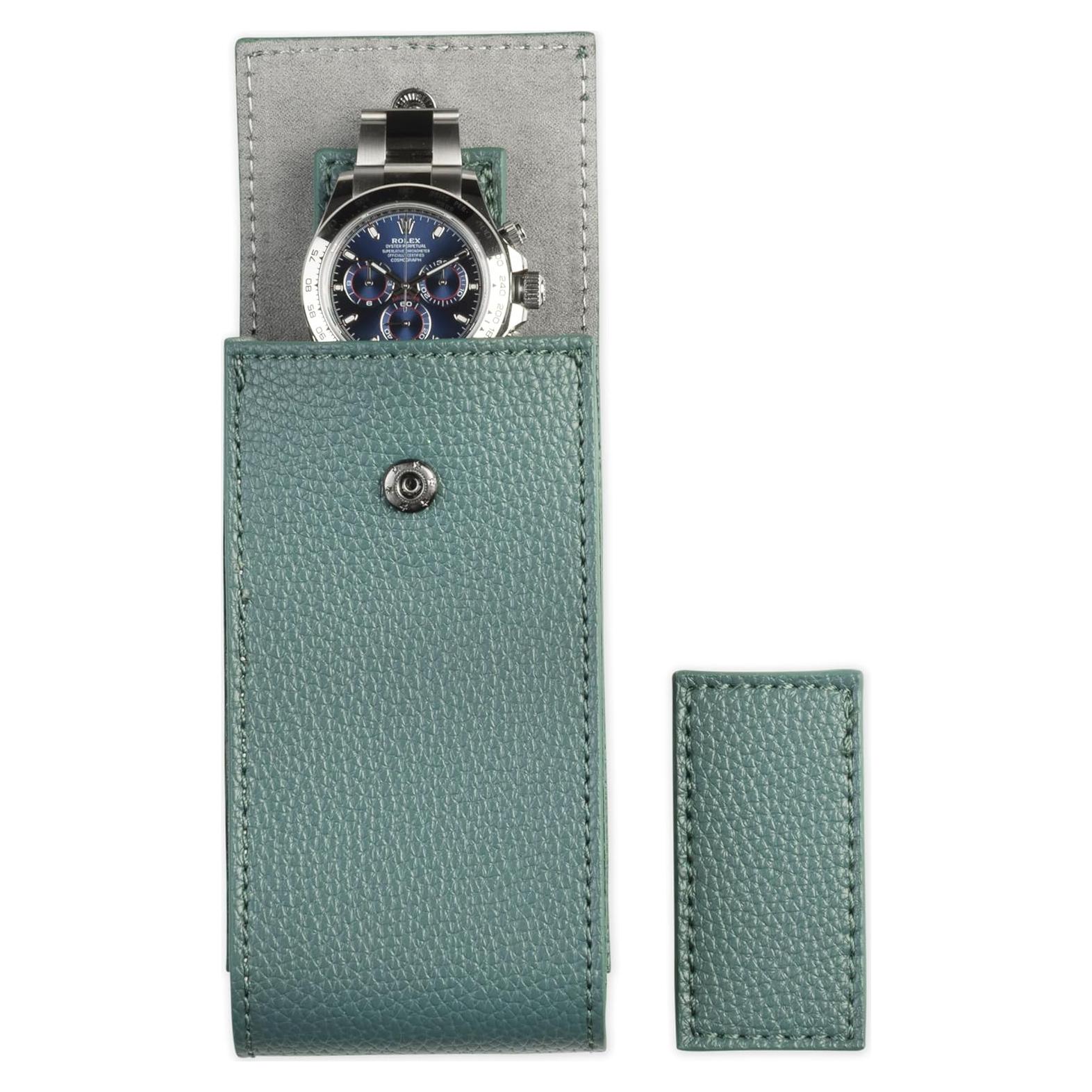 Funda de Reloj Minimalista HOUSEOFHIGGINS Verde Salvia