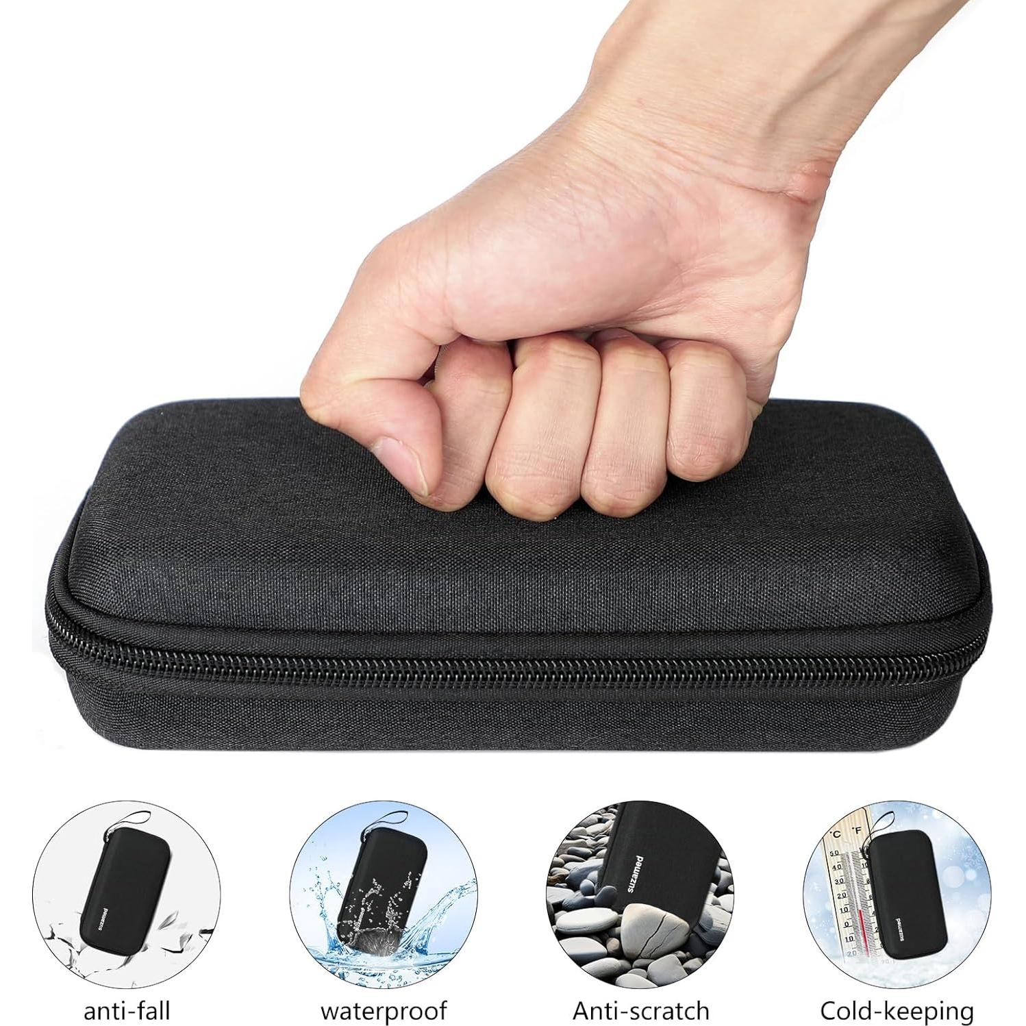 Funda de Viaje para Insulina Suzamed con Aislamiento y Hielo