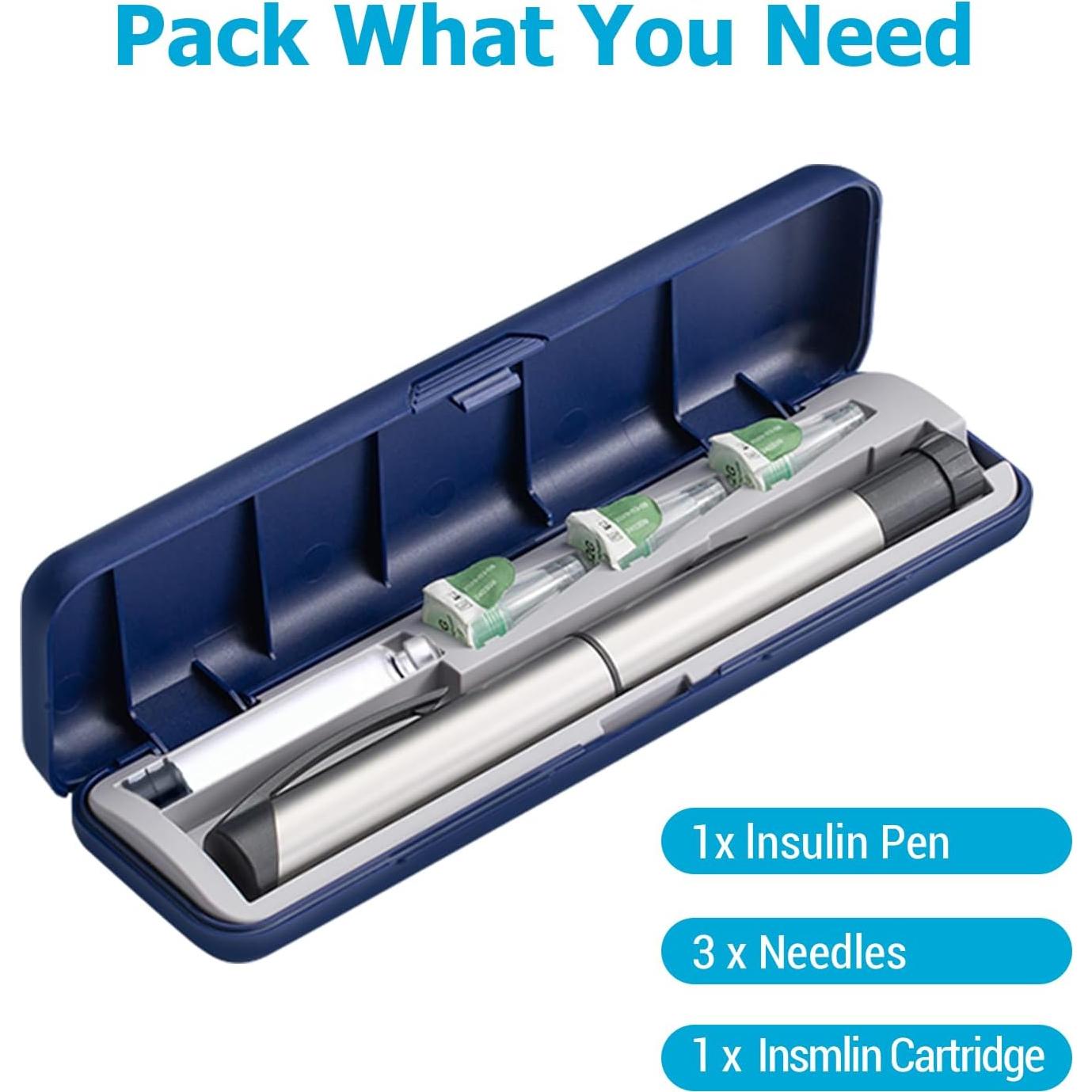 Estuche de Viaje para Pluma de Insulina Sijidou con Contenedor