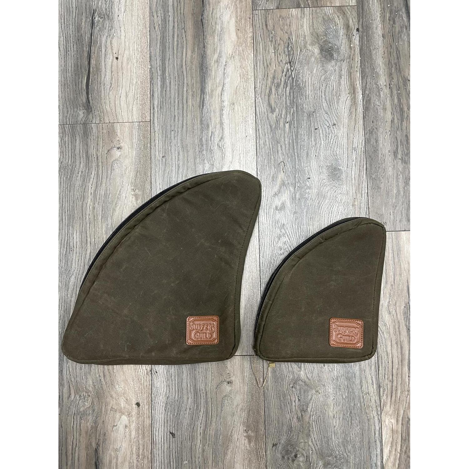 Funda de Aletas de Surf WP West Path Verde 3 Compartimentos