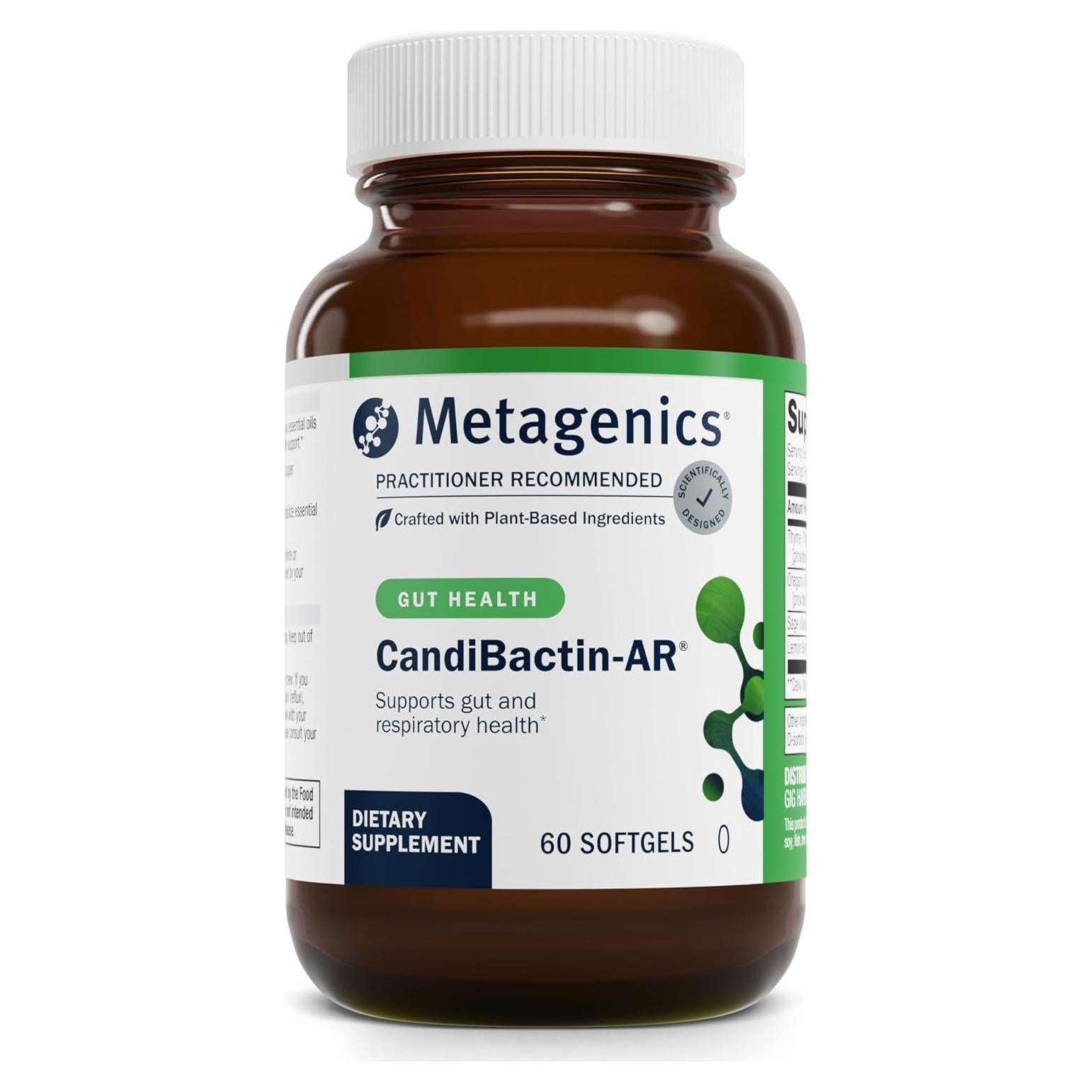 CandiBactin-AR Metagenics - 60 Cápsulas Blandas Digestivas