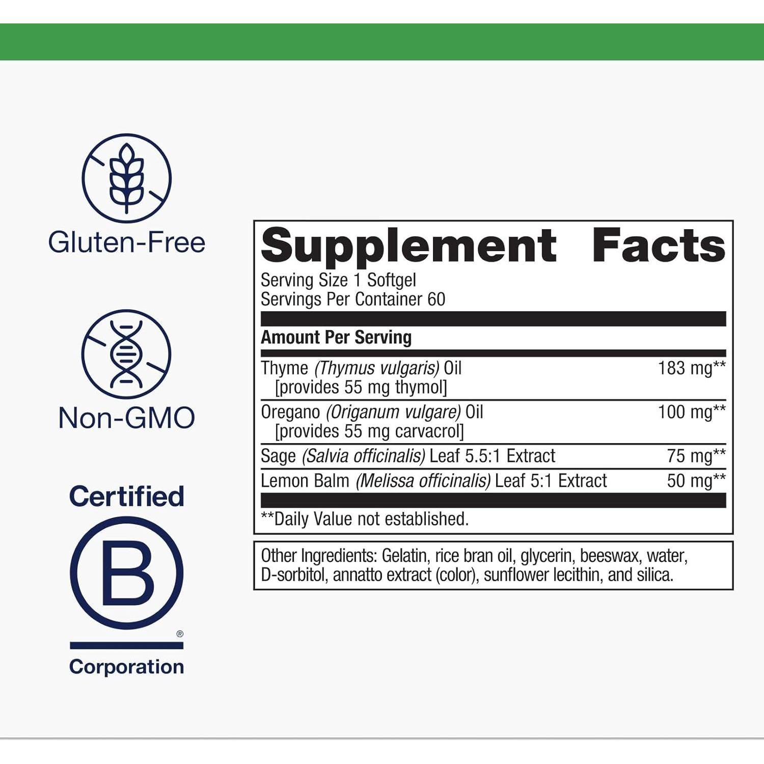 CandiBactin-AR Metagenics - 60 Cápsulas Blandas Digestivas