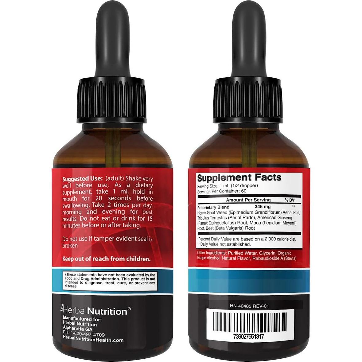 Paquete de 2 Botellas Muscle Force Extreme 345mg Suplemento