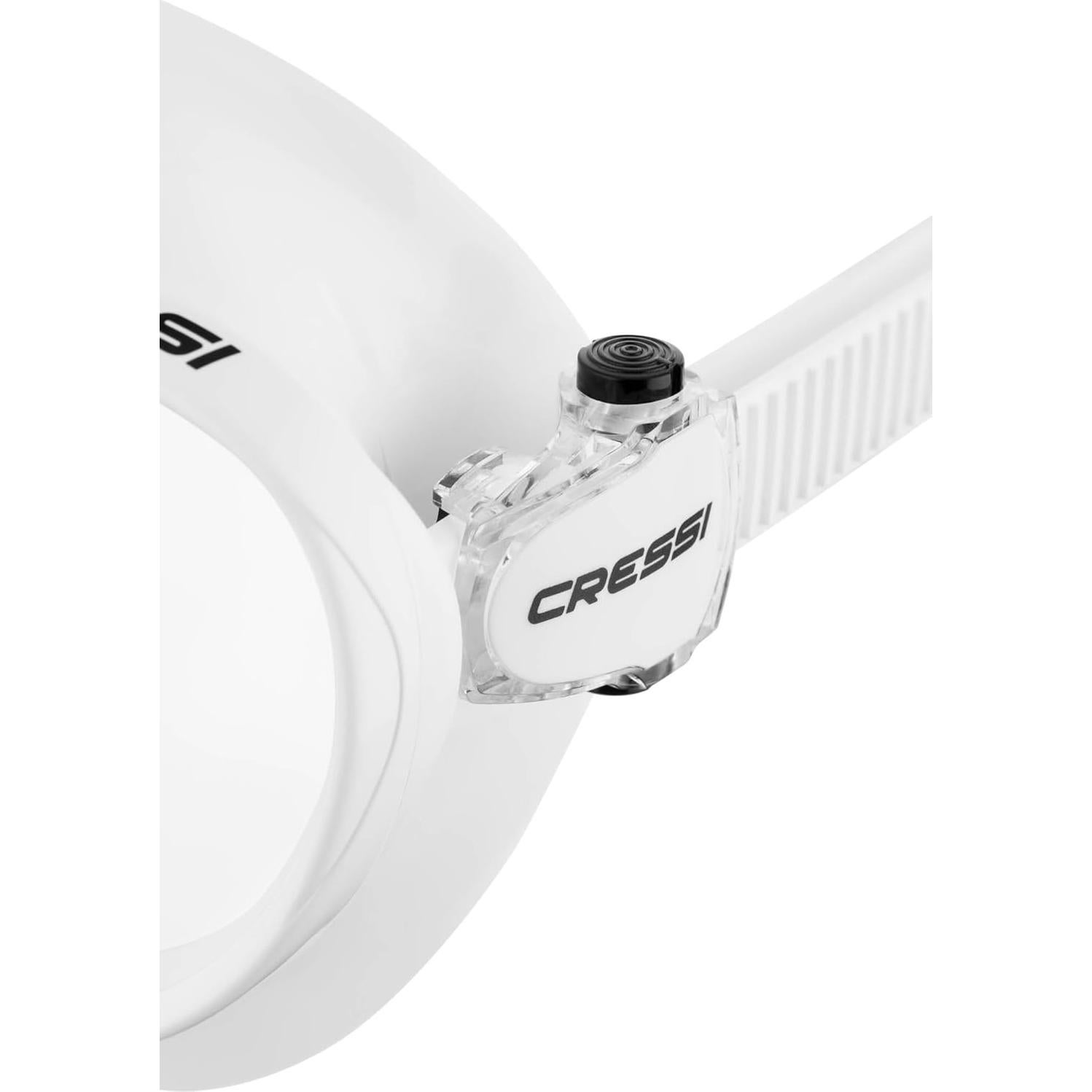 Cressi F1 Máscara de Buceo Silicona Ajustable 250g