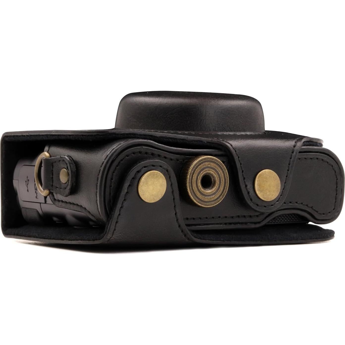 Funda de Cuero MegaGear MG1173 para Canon PowerShot SX740/SX730