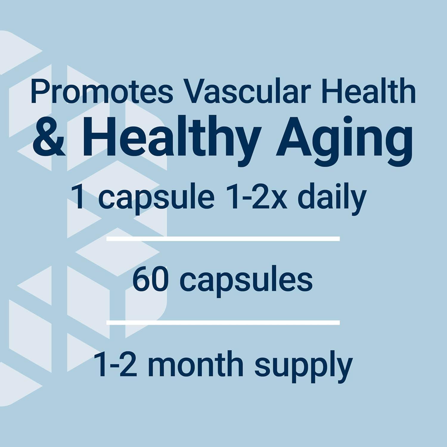 Suplemento Pycnogenol Life Extension - 60 cápsulas antioxidantes