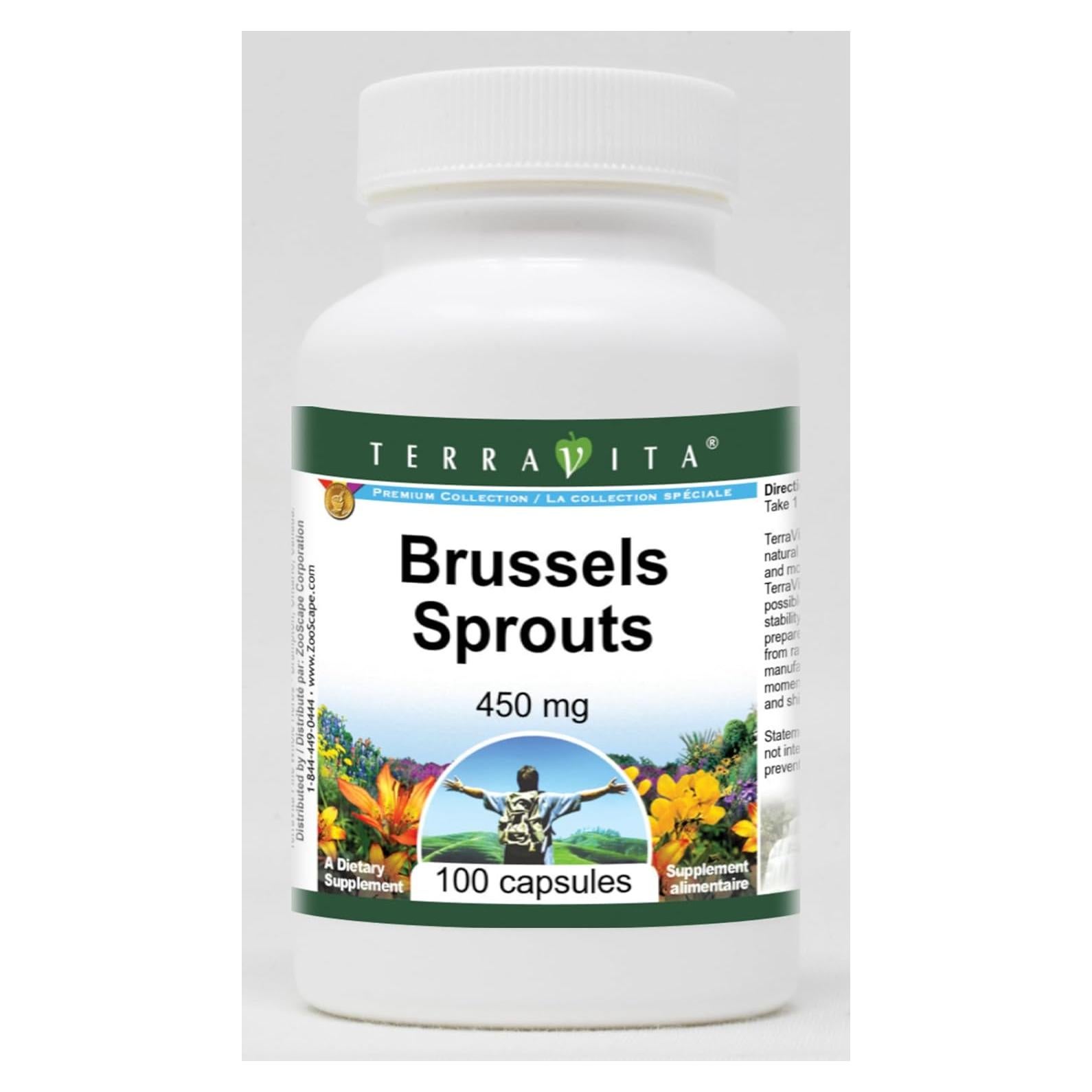 Brote de Bruselas TerraVita 450 mg 100 Cápsulas