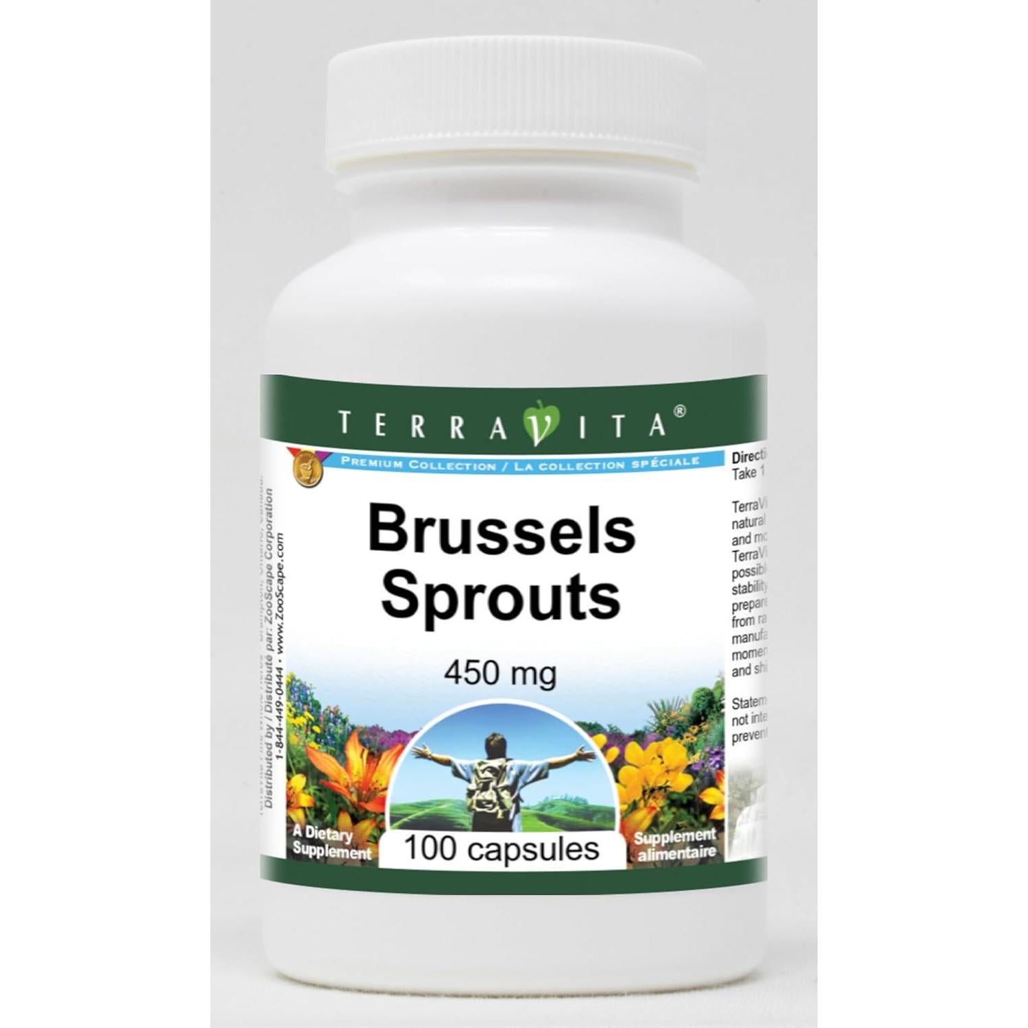 Brote de Bruselas TerraVita 450 mg 100 Cápsulas