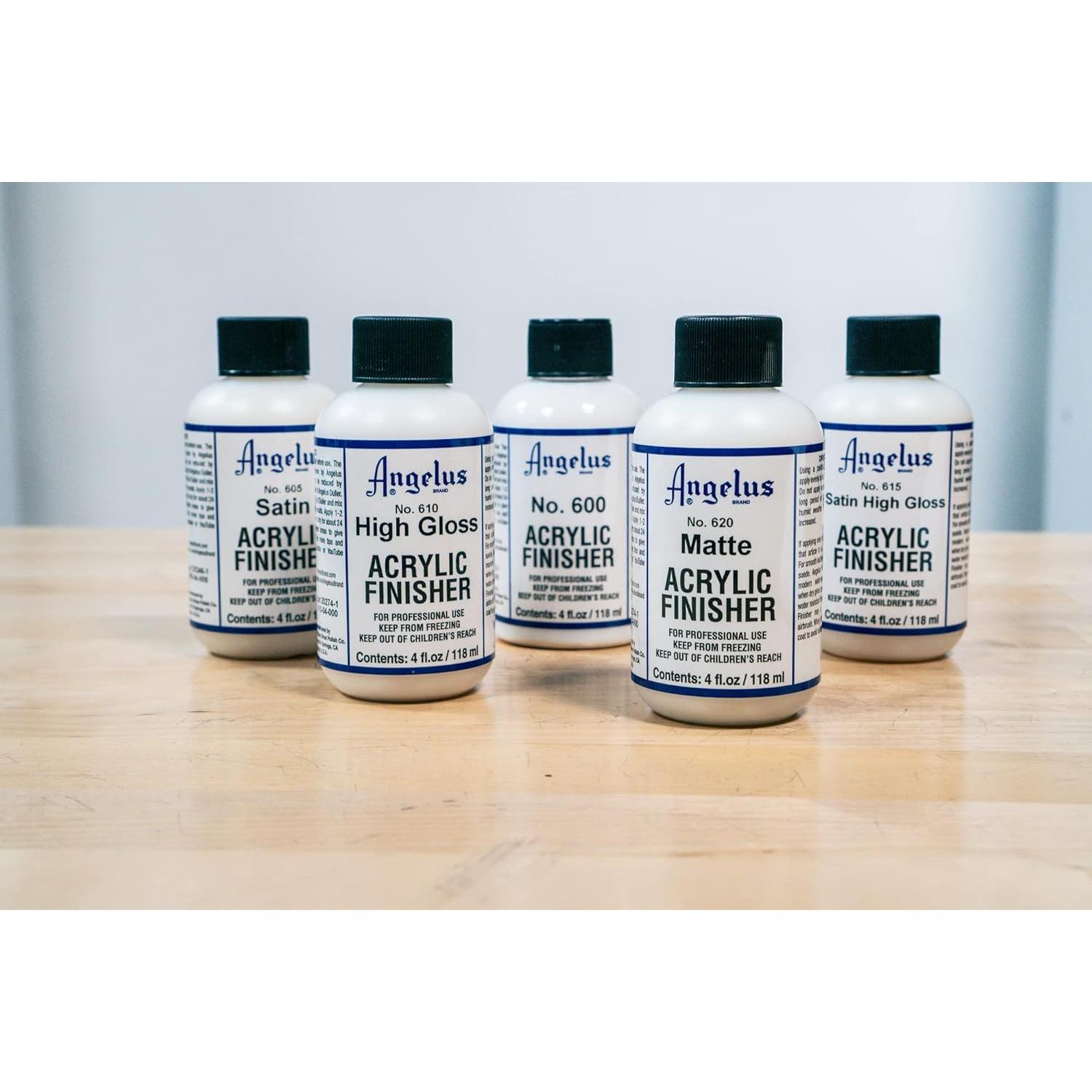 Acabado Brillante Angelus 610 para Pintura de Cuero 113g