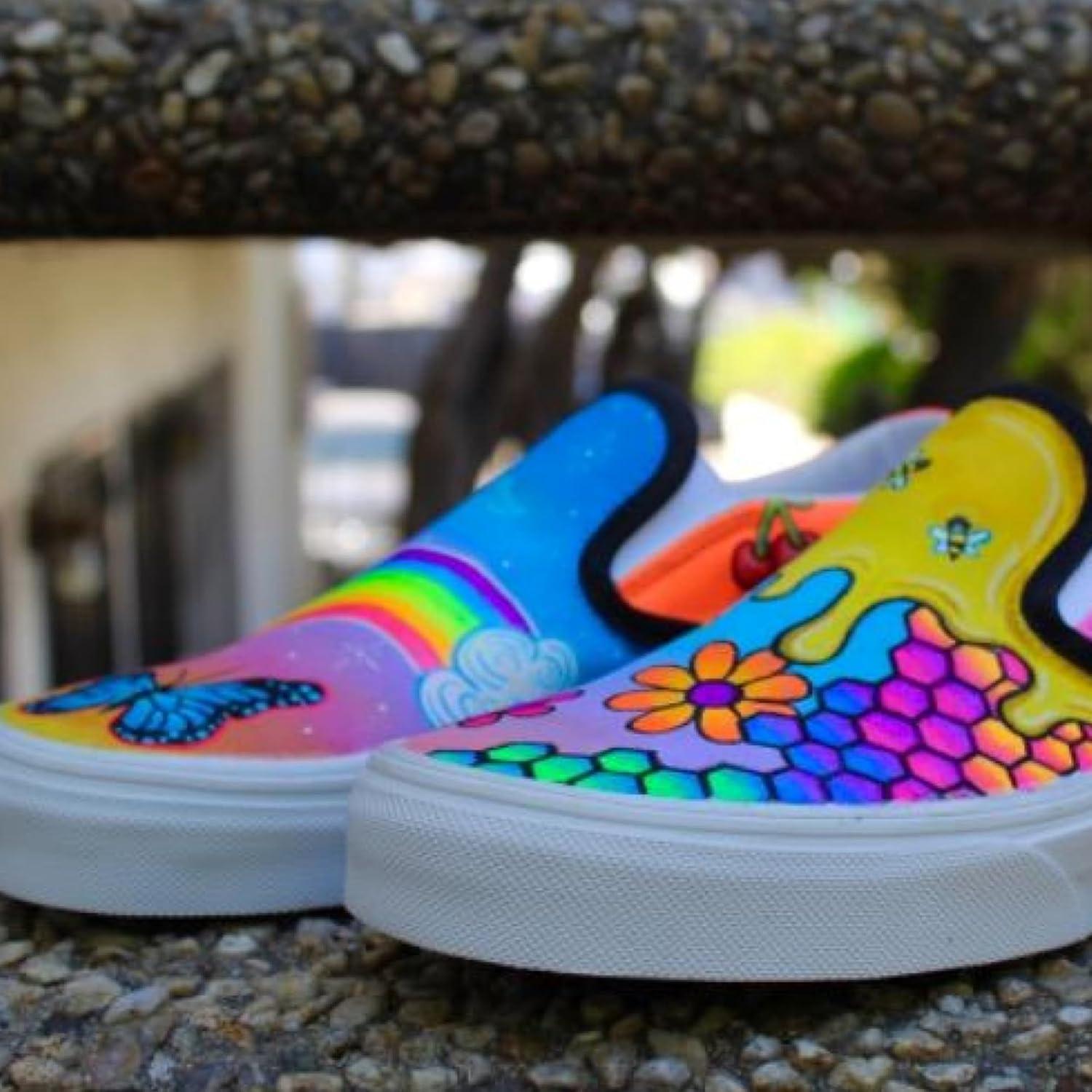 Kit de Pintura Acrílica Neón Angelus 4oz 6 Pack para Cuero y Arte