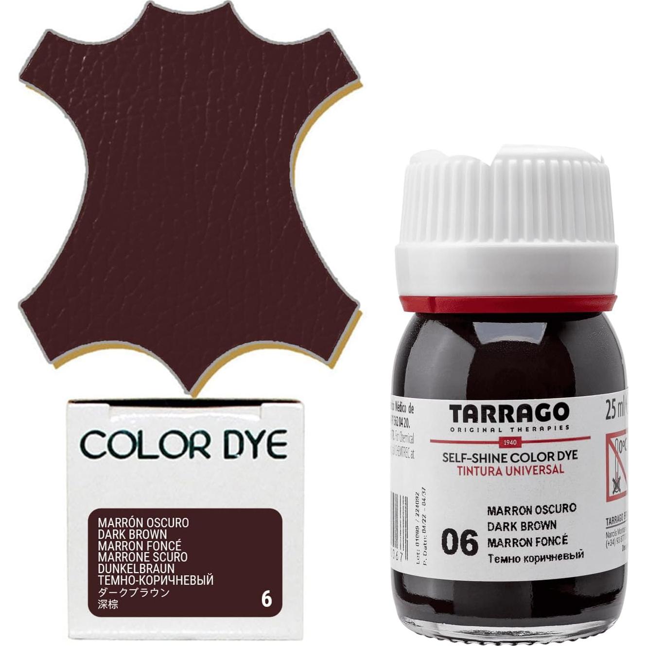 Kit de Tinte para Cuero Tarrago 25mL - Restaura y Recolora
