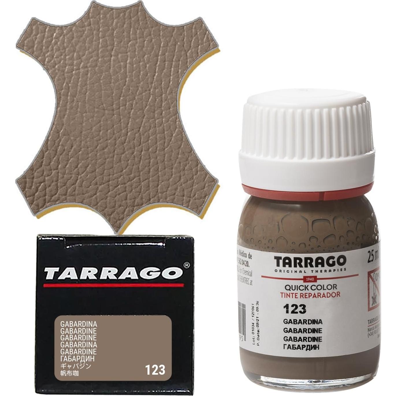 Tinte Rápido Tarrago para Cuero y Lona 25 ml Gabardina #123