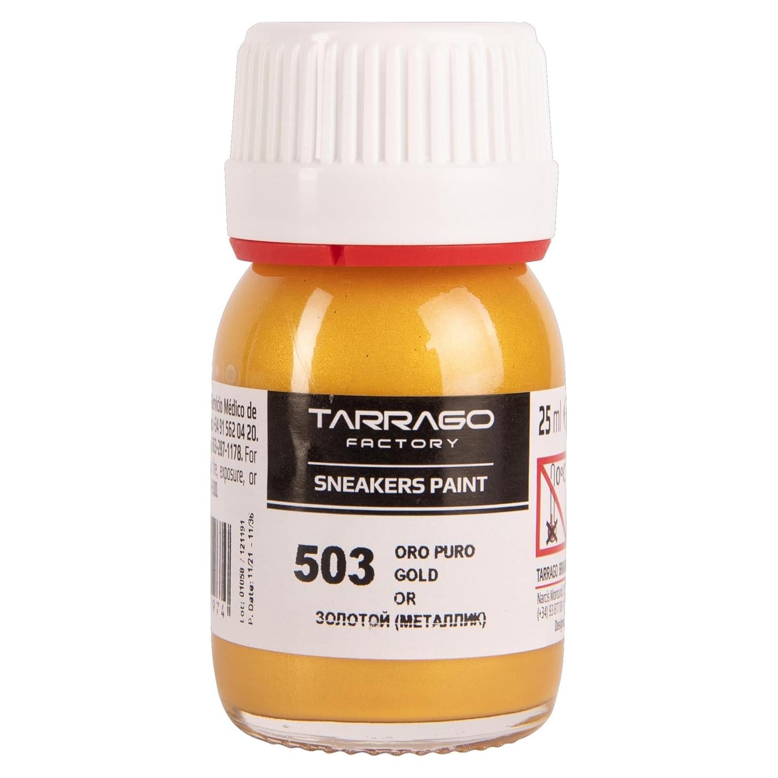 Pintura Acrílica para Cuero Tarrago Oro #503 22.68 ml