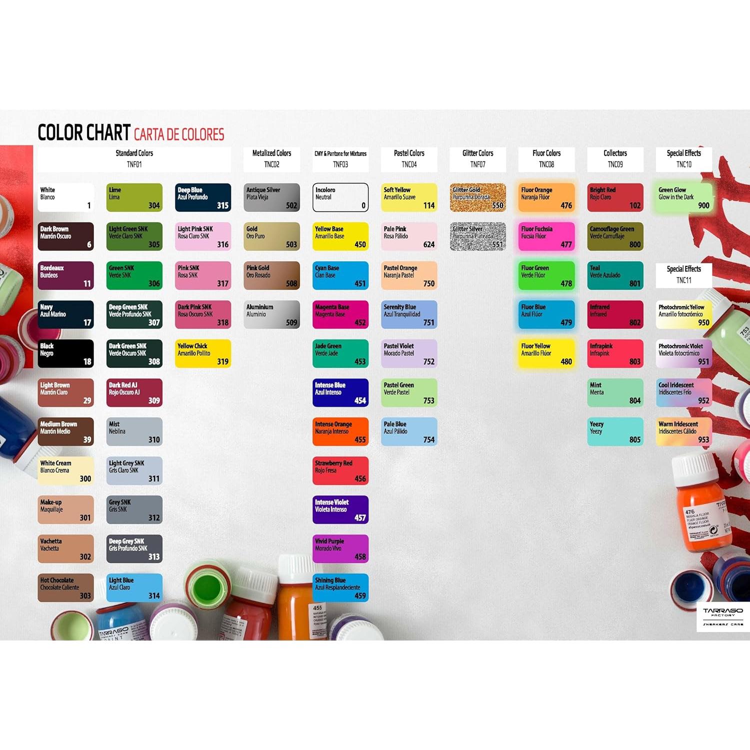 Pintura Acrílica para Cuero Tarrago Oro #503 22.68 ml