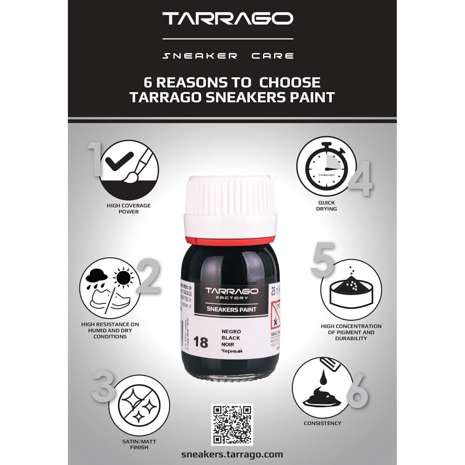 Pintura Acrílica para Cuero Tarrago Oro #503 22.68 ml