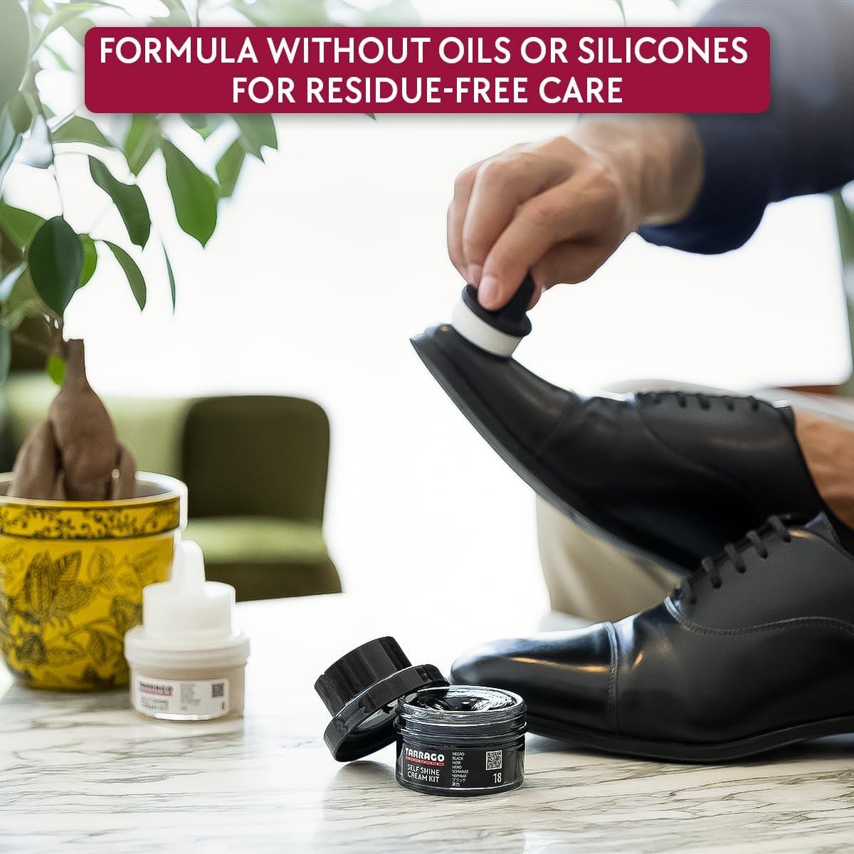 Crema Autobrillante para Zapatos Tarrago 52 ml - Negro #18
