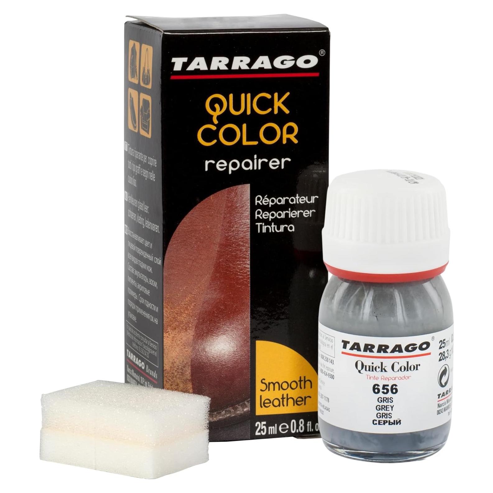 Tinte Rápido Tarrago para Cuero y Lona 25 ml Gris #656