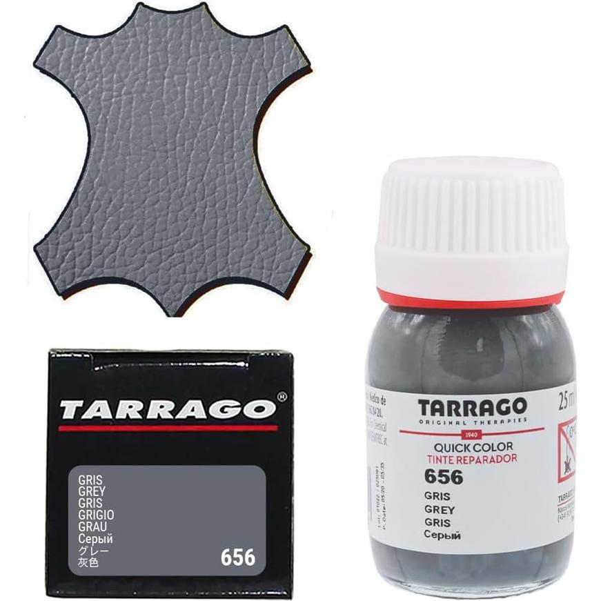 Tinte Rápido Tarrago para Cuero y Lona 25 ml Gris #656