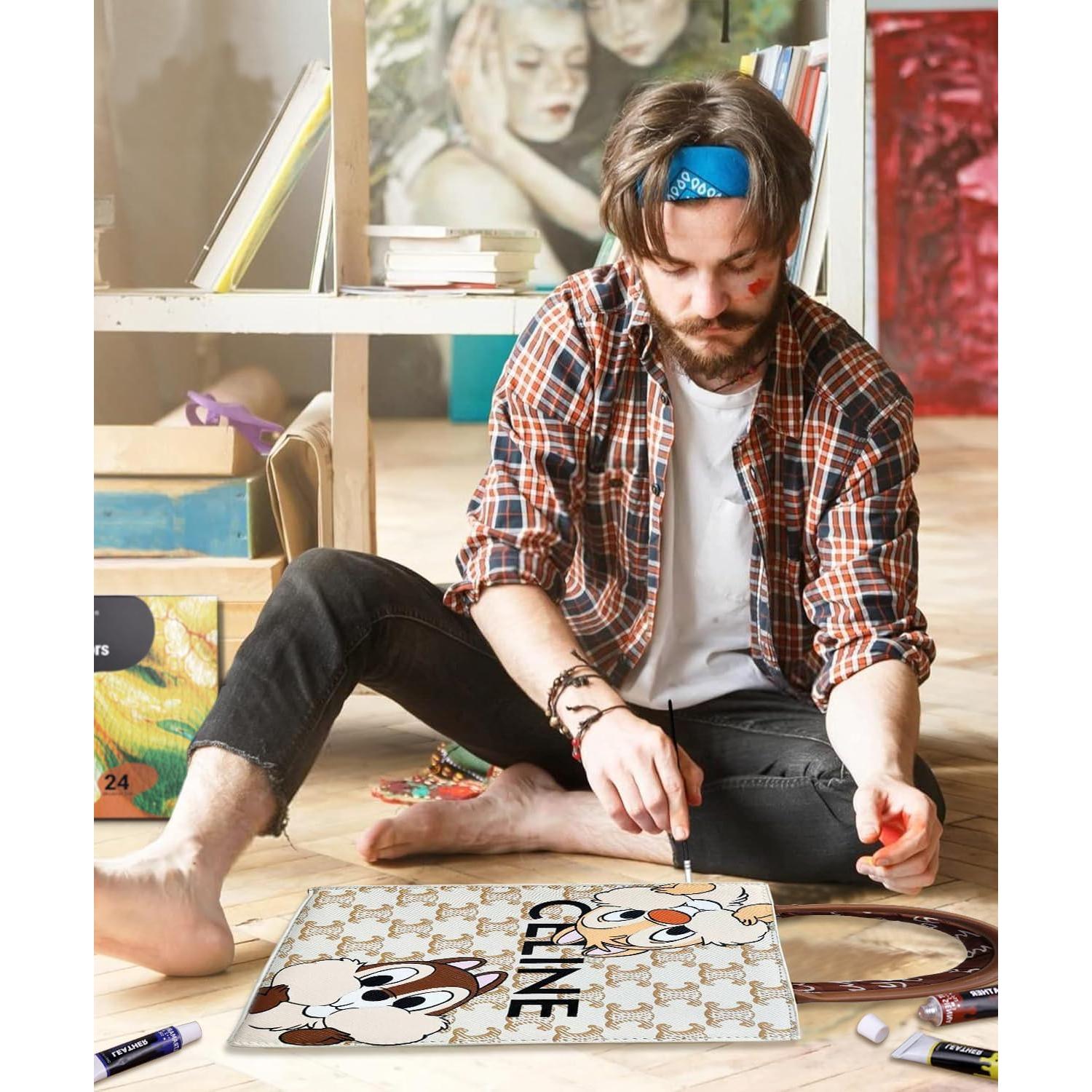 Kit de Pintura Acrílica para Cuero Colorido Colorful 18 Colores