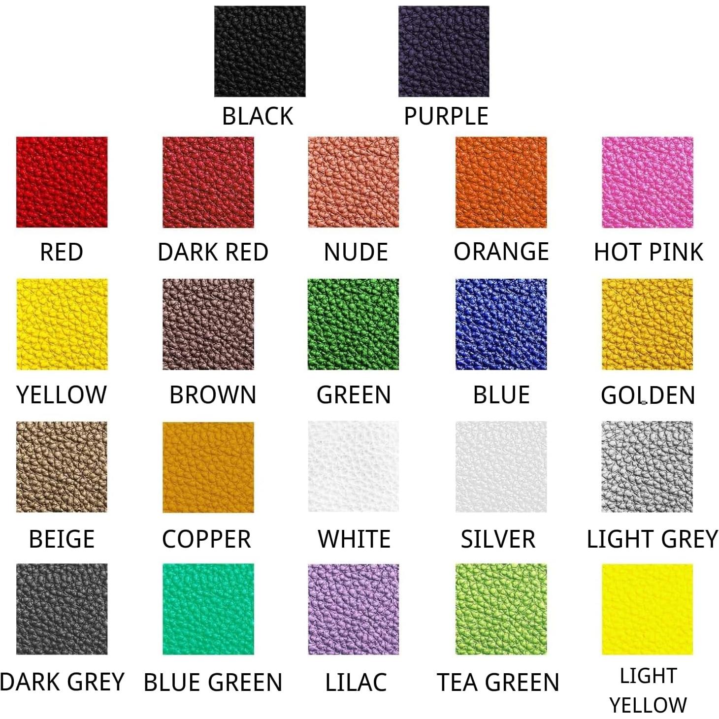 Kit de Pintura de Cuero Acrílico Smalltongue 24 Colores 30 ml