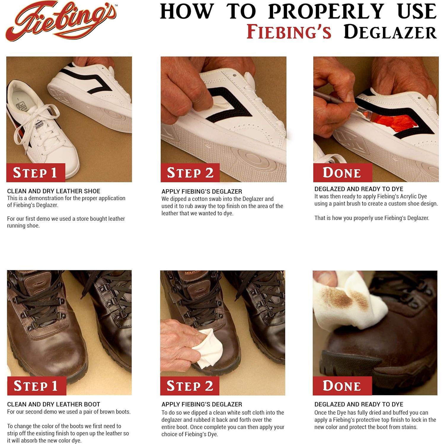 Desengrasante para Cuero Fiebing 32 Onzas - Removedor de Acabados