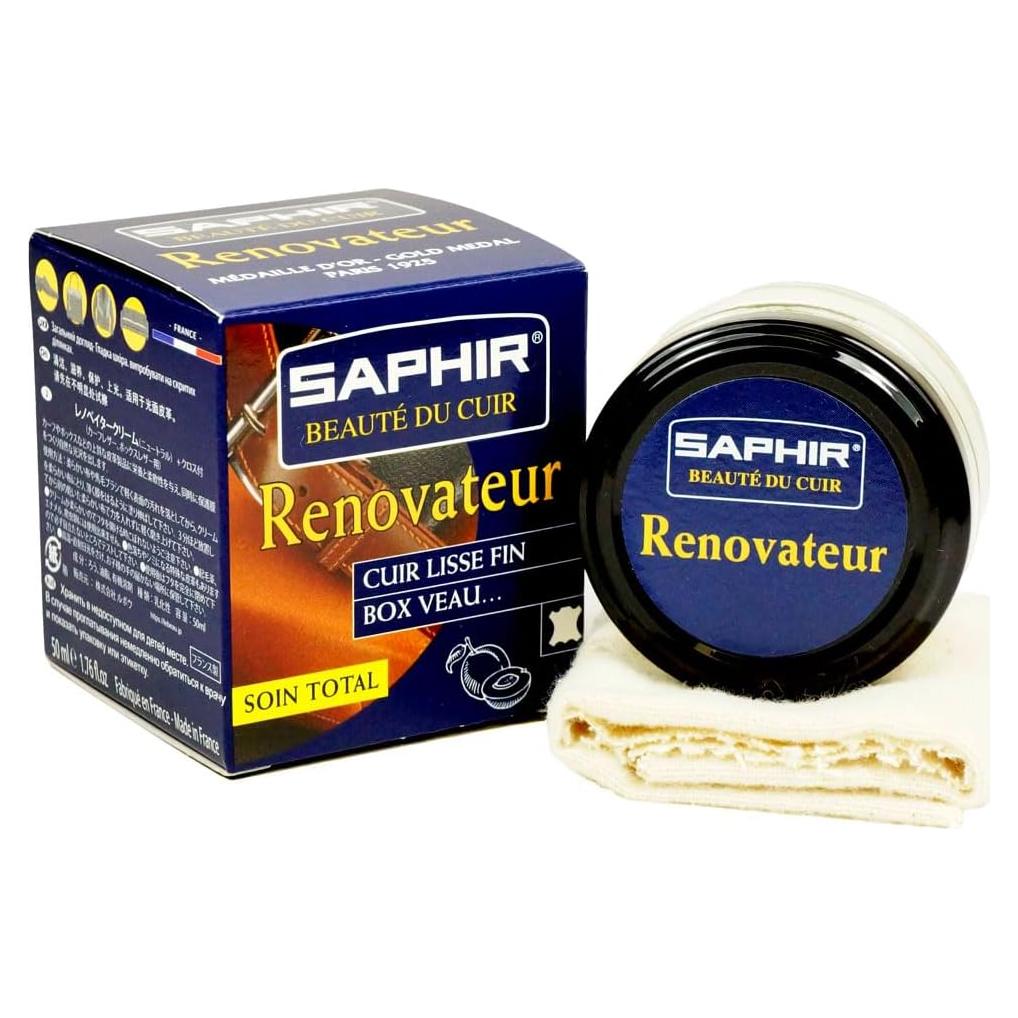 Saphir Beauté du Cuir Renovador 50mL - Limpia, Nutre y Brilla