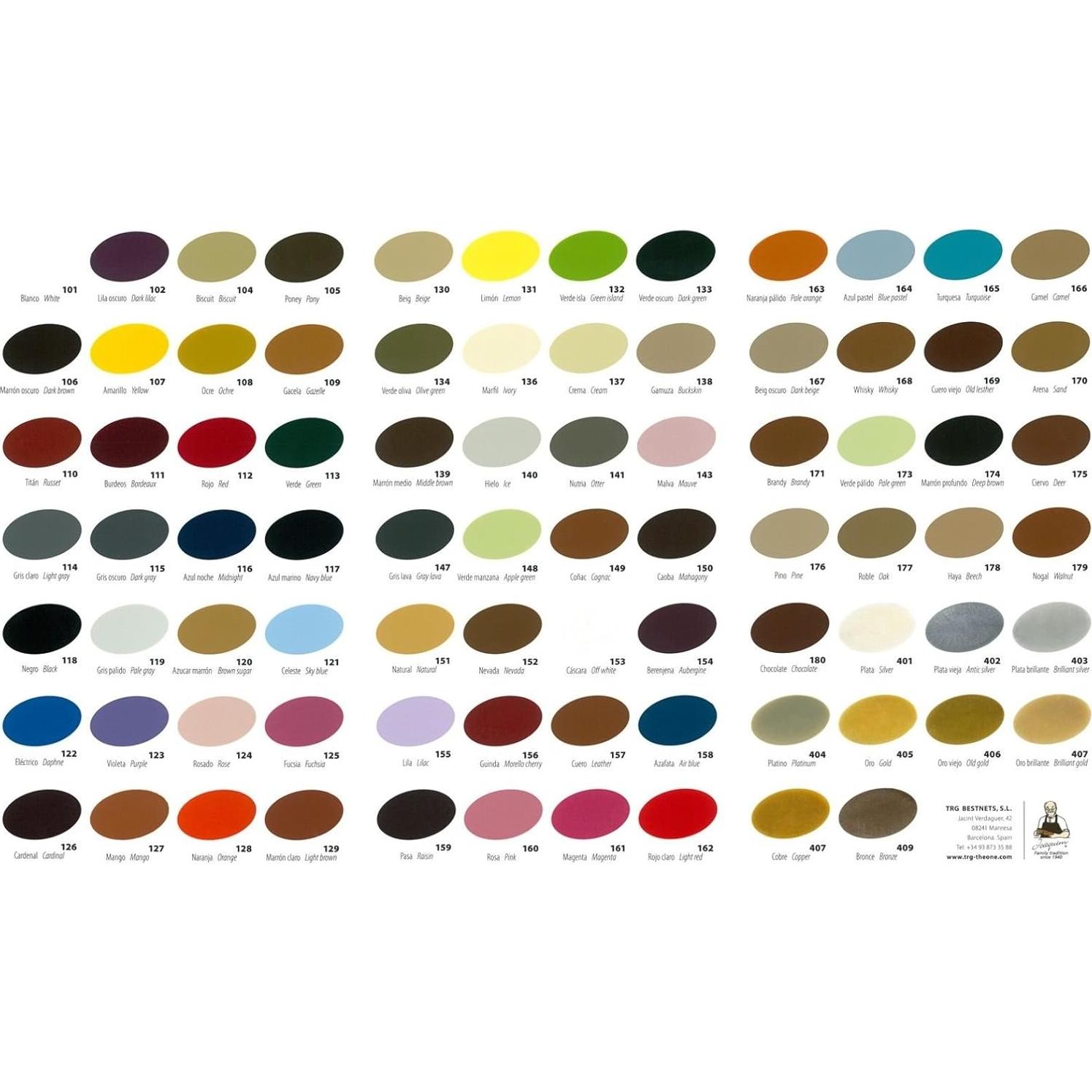 Crema para Zapatos TRG 167 Beige Oscuro 50 ml Cuero Sintético