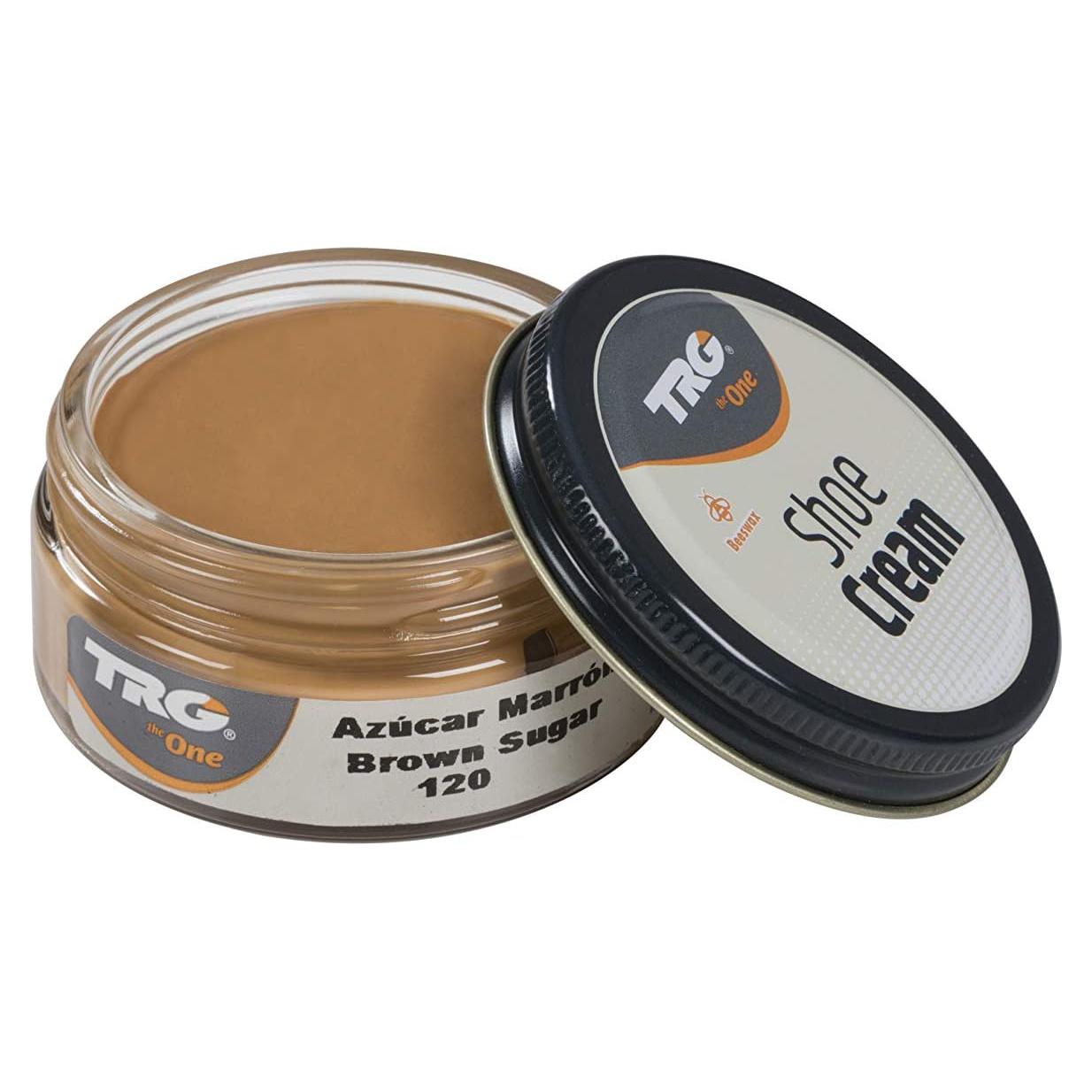 Crema Nutritiva para Cuero TRG el Uno 120ml - Color Azúcar Moreno