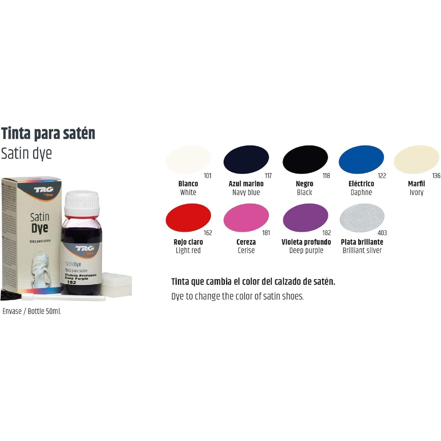 Tinte de Satén TRG El Uno 403 Plata Brillante 50 ml