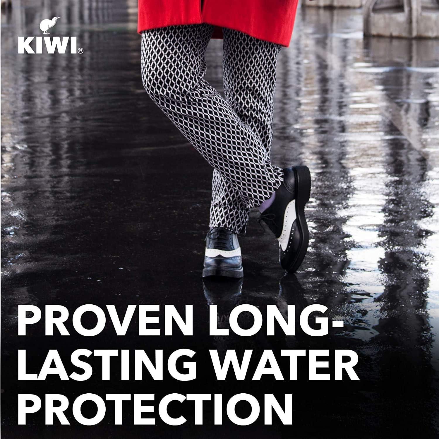 Polish para zapatos KIWI marrón 50 g - Brillo y protección