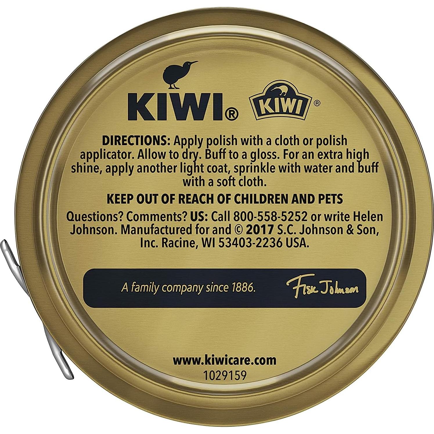 Cera para Zapatos Kiwi 101-013 Marrón 31.8 g