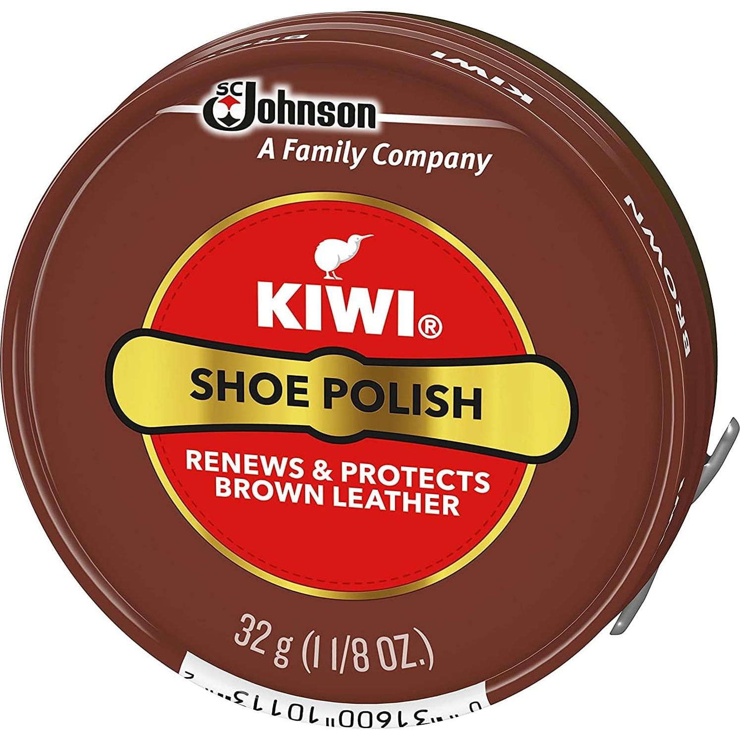 Cera para Zapatos Kiwi 101-013 Marrón 31.8 g