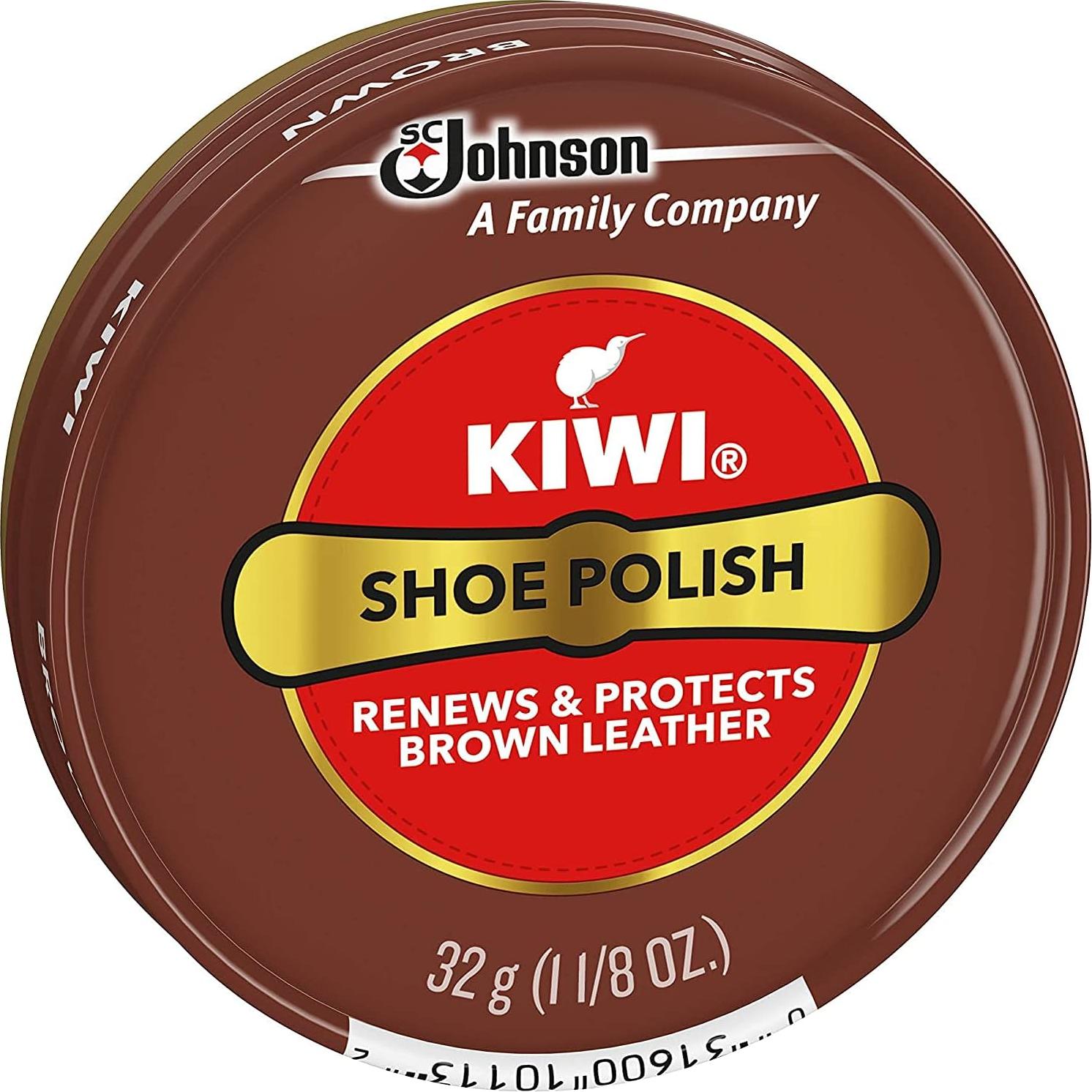 Cera para Zapatos Kiwi 101-013 Marrón 31.8 g