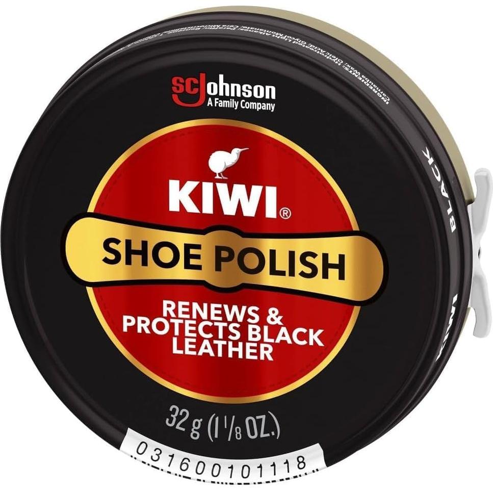 Pasta Betunar para Zapatos Negra KIWI 50g 9.7x8.5cm