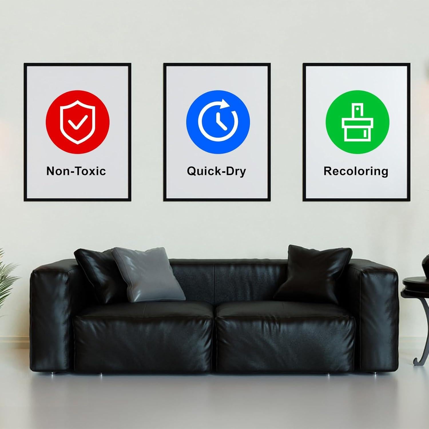 Pintura de Cuero Amarilla Ninesung 118 ml - Fácil de Usar