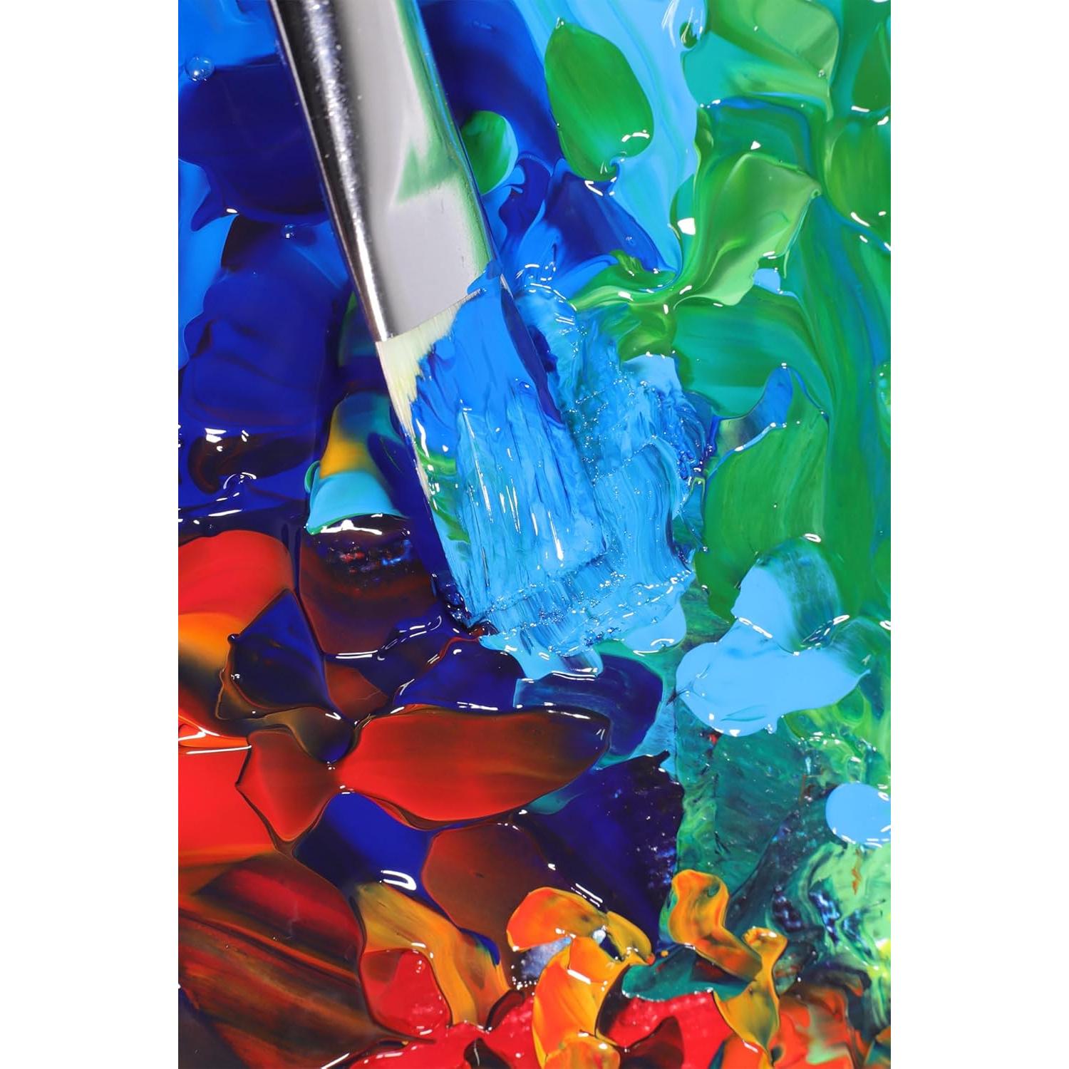 Juego de Pintura Acrílica Mont Marte 24 Colores 36ml con Pinceles