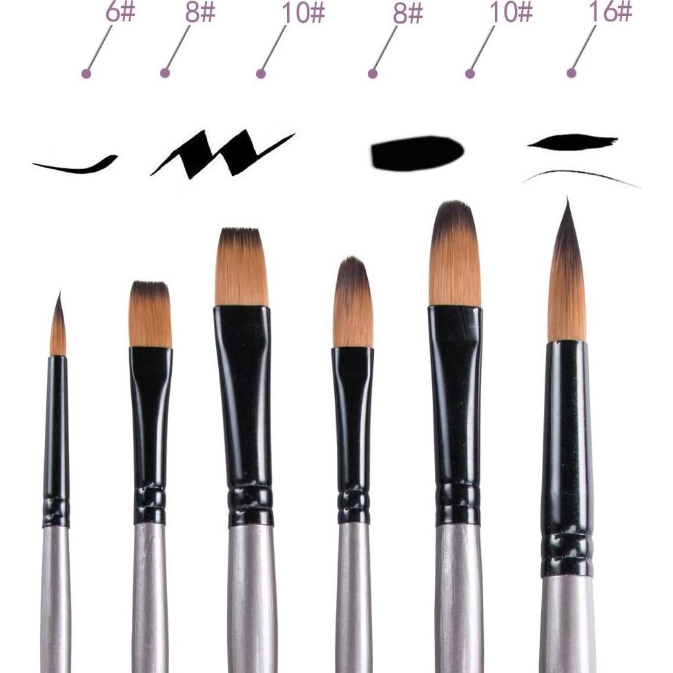 Juego de Pintura Acrílica Mont Marte 24 Colores 36ml con Pinceles