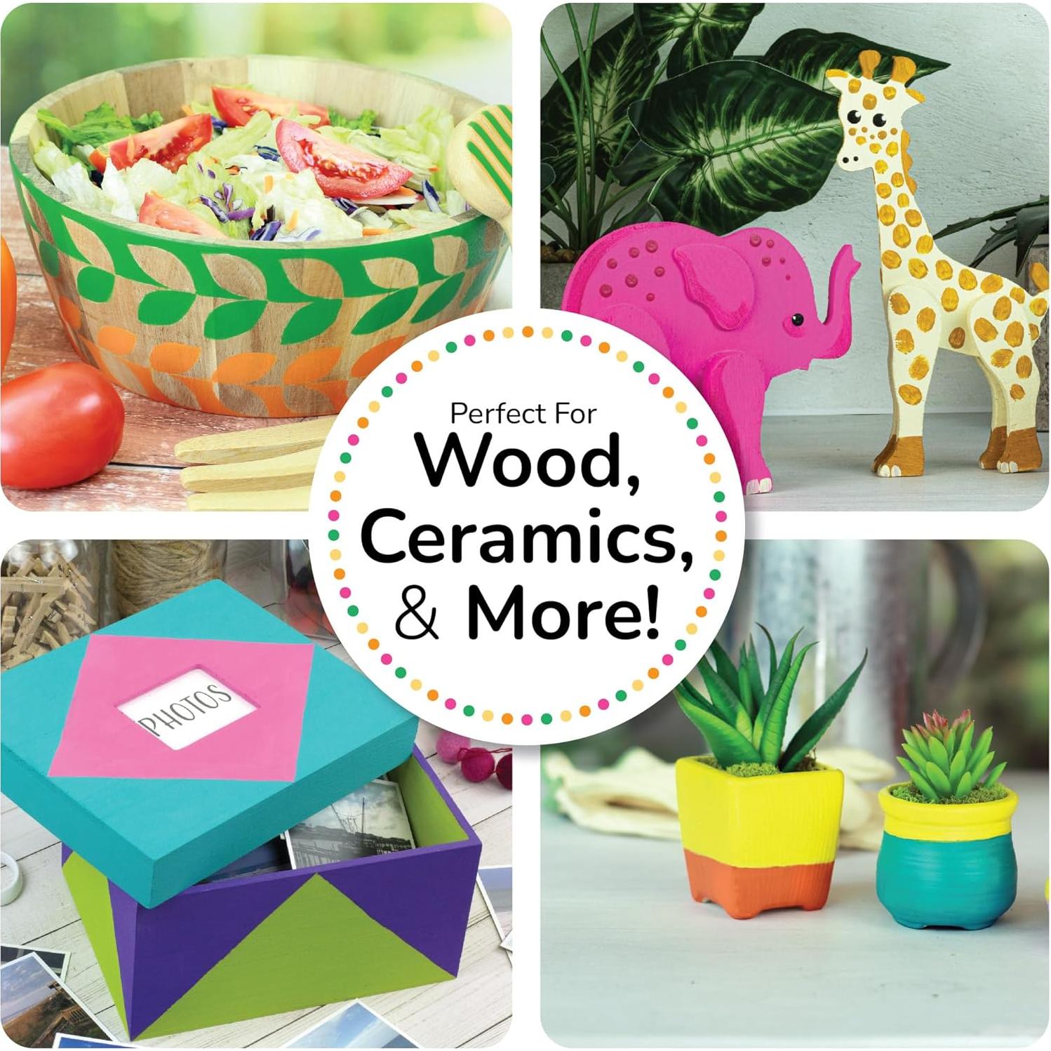 Juego de Pintura Acrílica DecoArt Crafter's 24 Colores 1419 ml