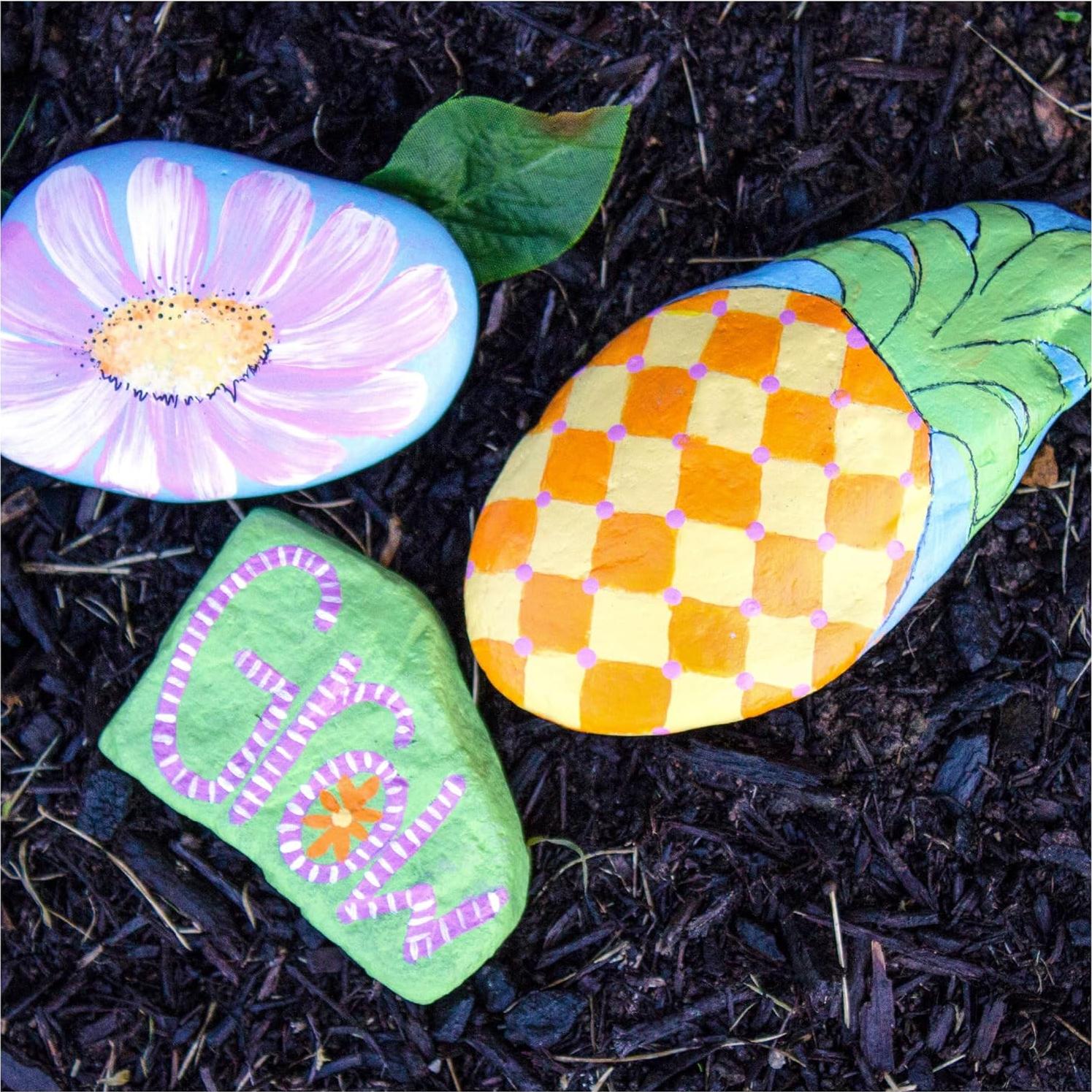 Set de Pintura Acrílica Satinada Multi-Superficie DecoArt 24 Colores 1419.53 ml