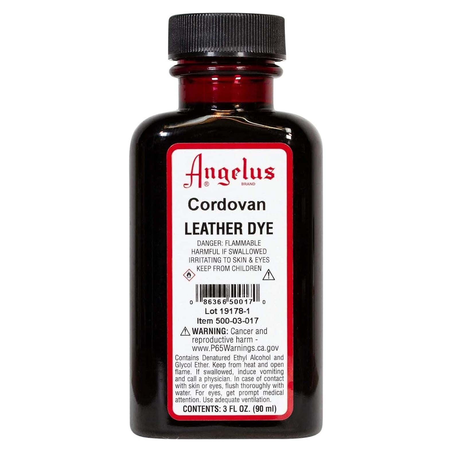 Tinte de Cuero Angelus Cordovan 88.7 ml con Aplicador