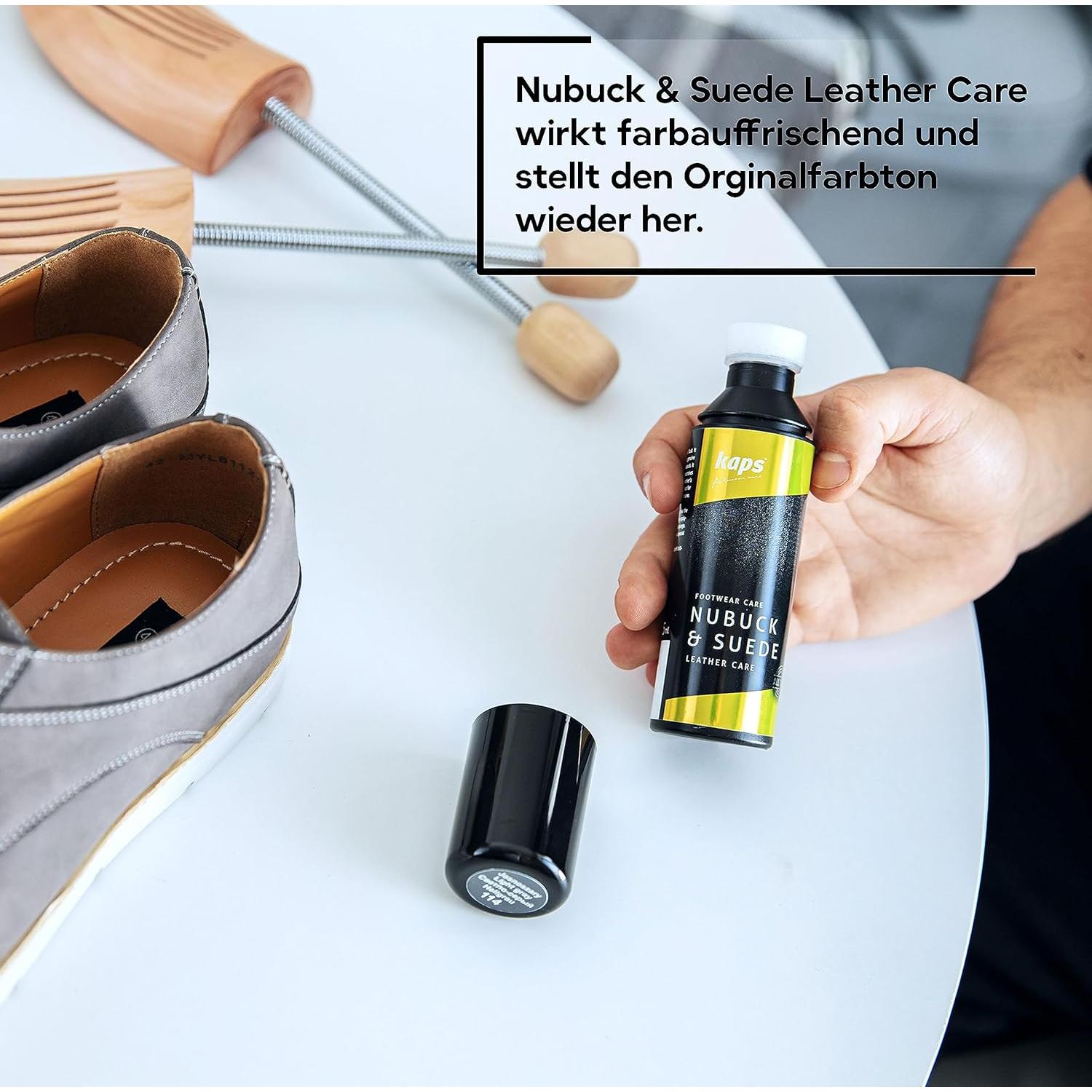 Acondicionador Kaps para Nubuck y Suede 75ml - Restaurador de Color
