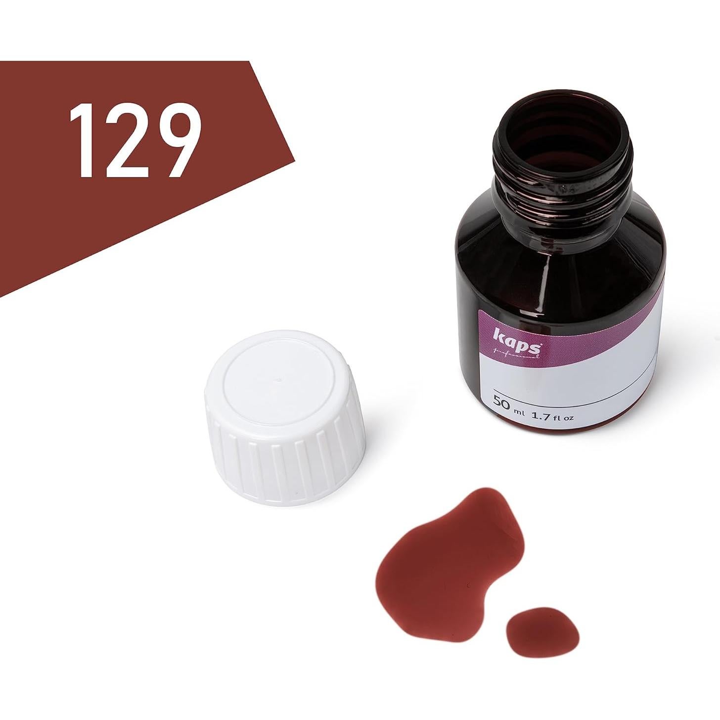 Tinte para Nubuck y Ante Kaps 50 ml Marrón Claro