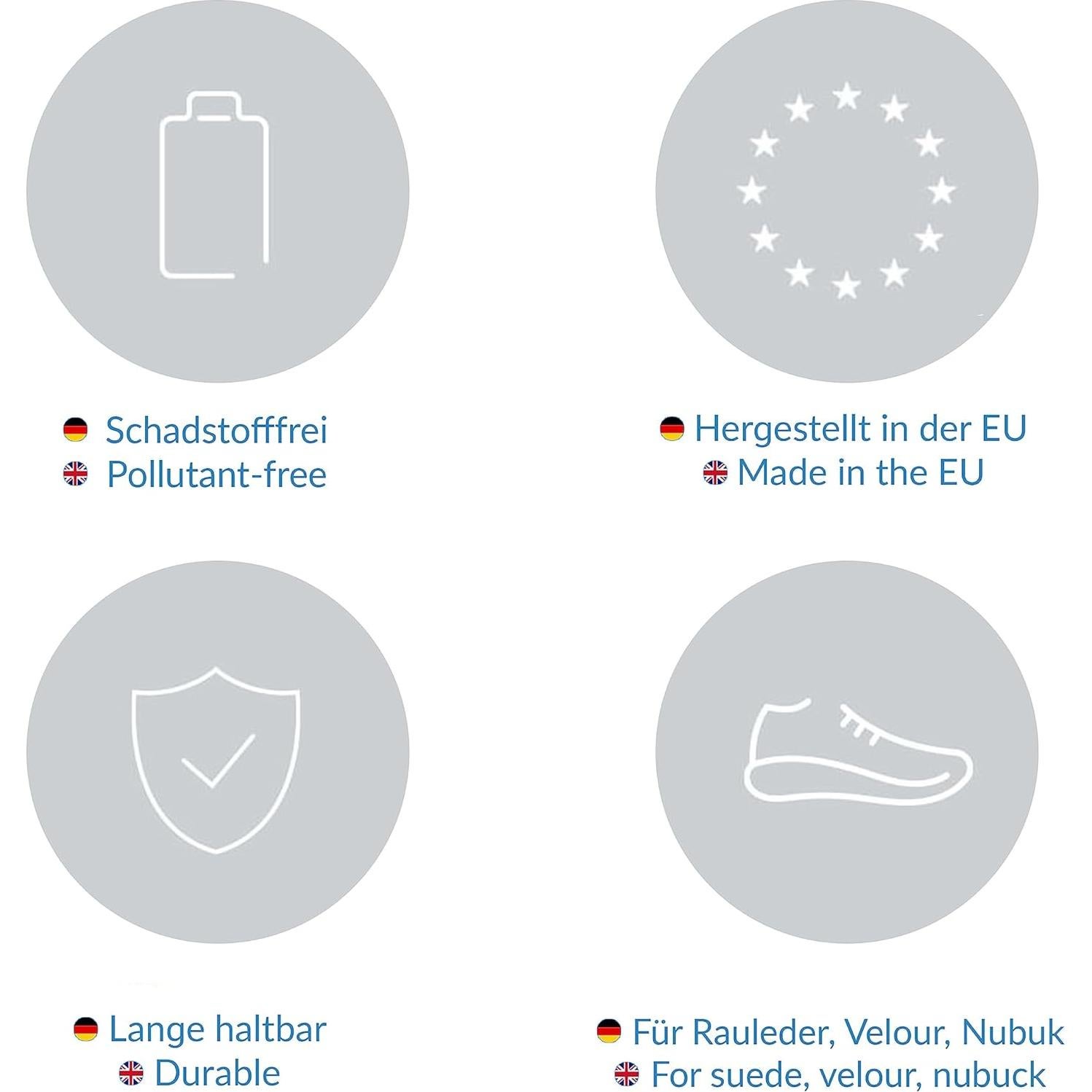 Tinte para Nubuck y Ante Kaps 50 ml Marrón Claro