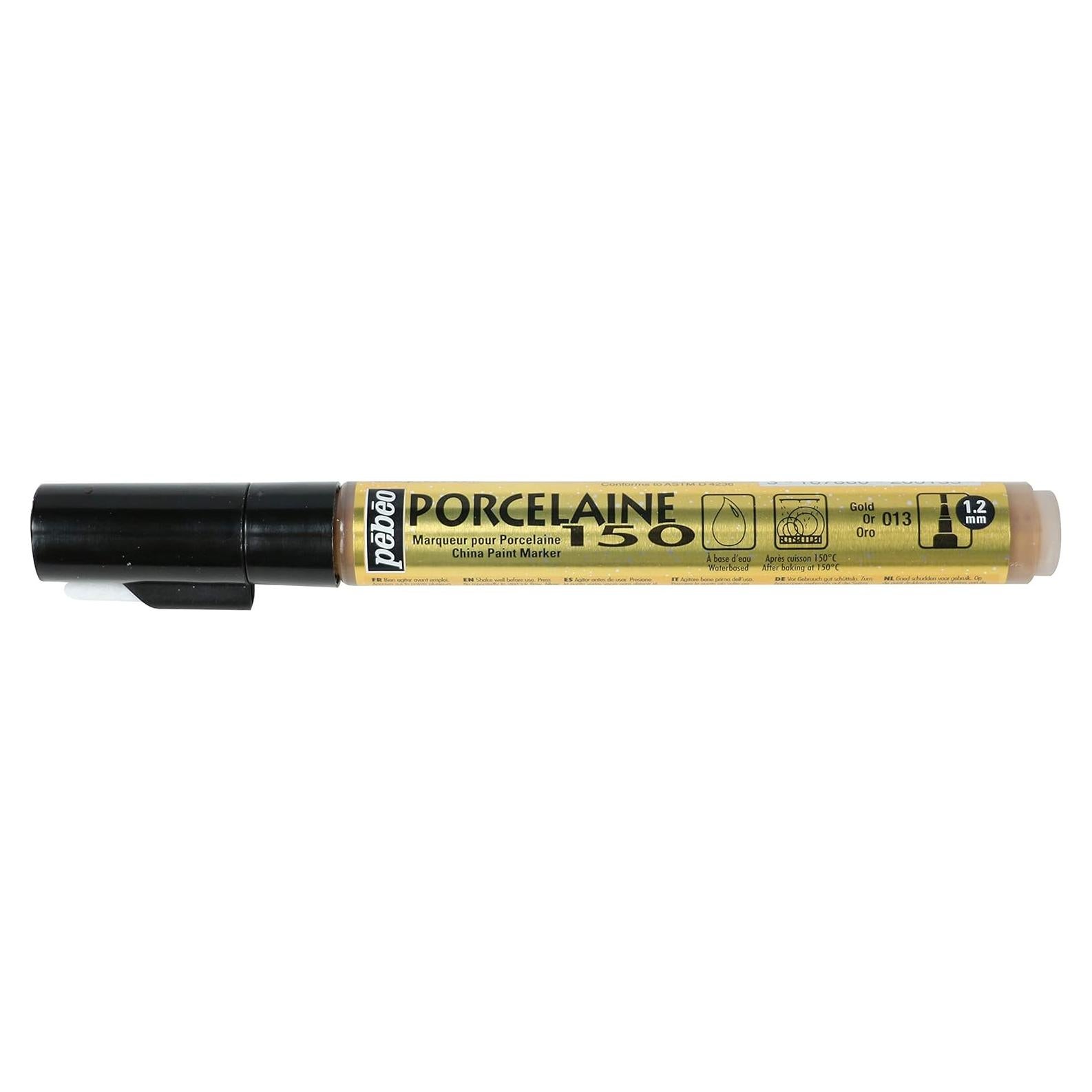 Marcador de Pintura PEBEO Porcelaine 150 Oro 1.2mm
