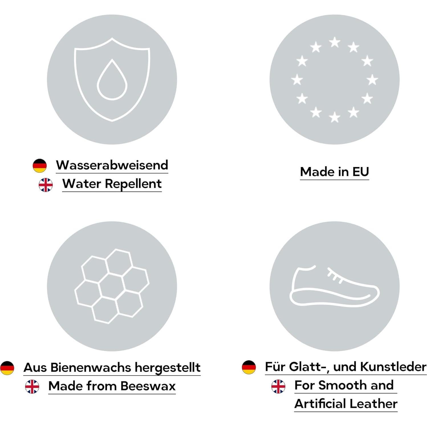Crema para Cuidado de Zapatos Kaps 50 ml - Nutrición y Brillo