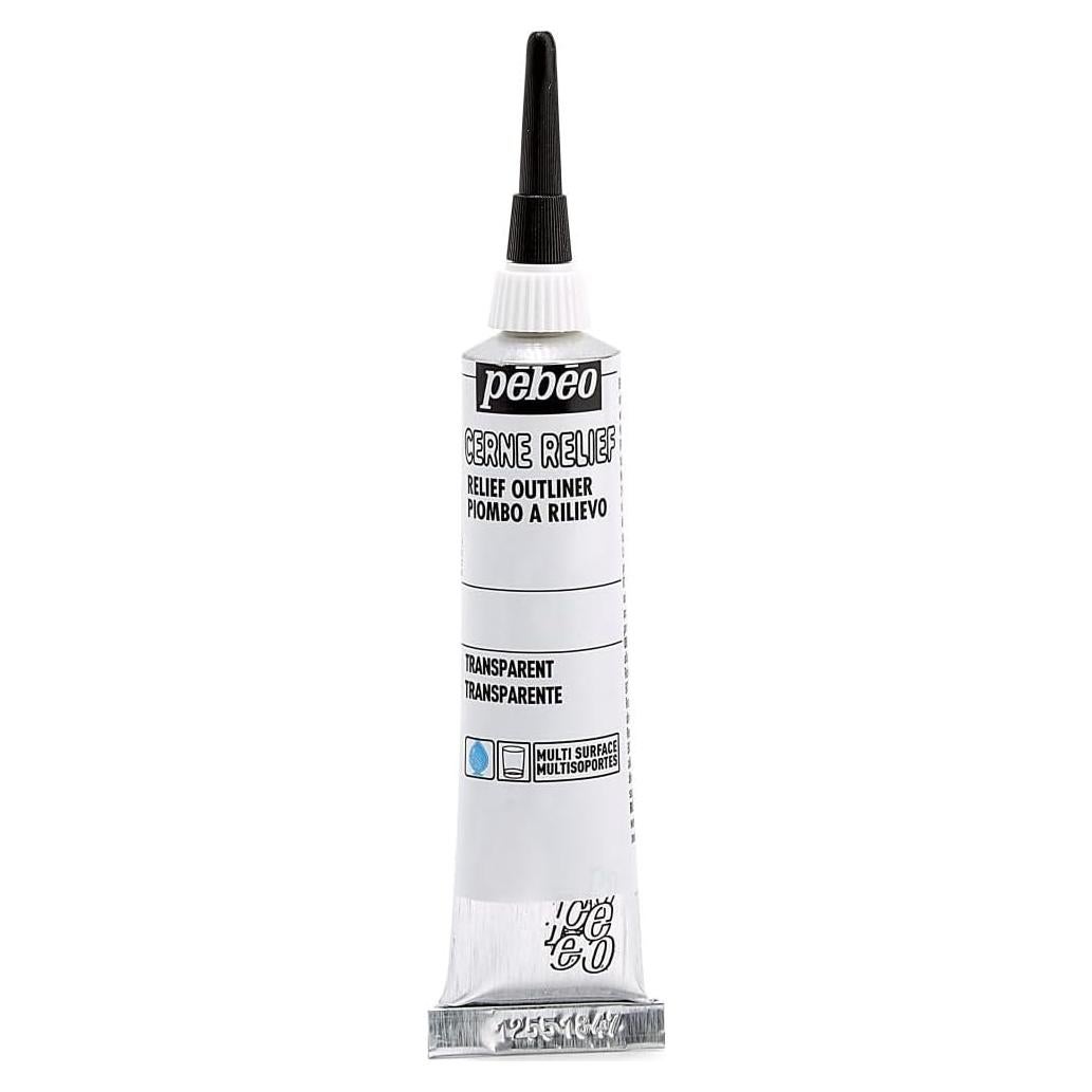Pintura Vitrail PEBEO CERNE RELIEF TRANSPARNT 20 ml