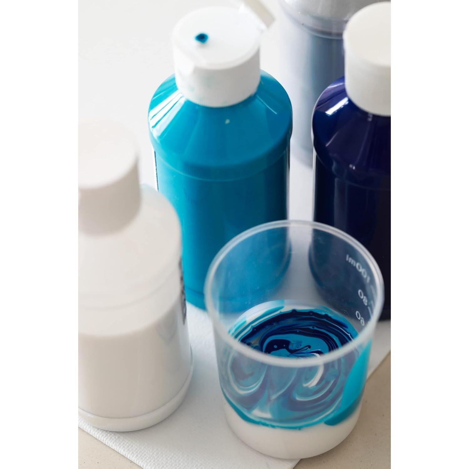 Kit de Pintura Acrílica Pebeo 6 Colores 118ml Listo para Verter