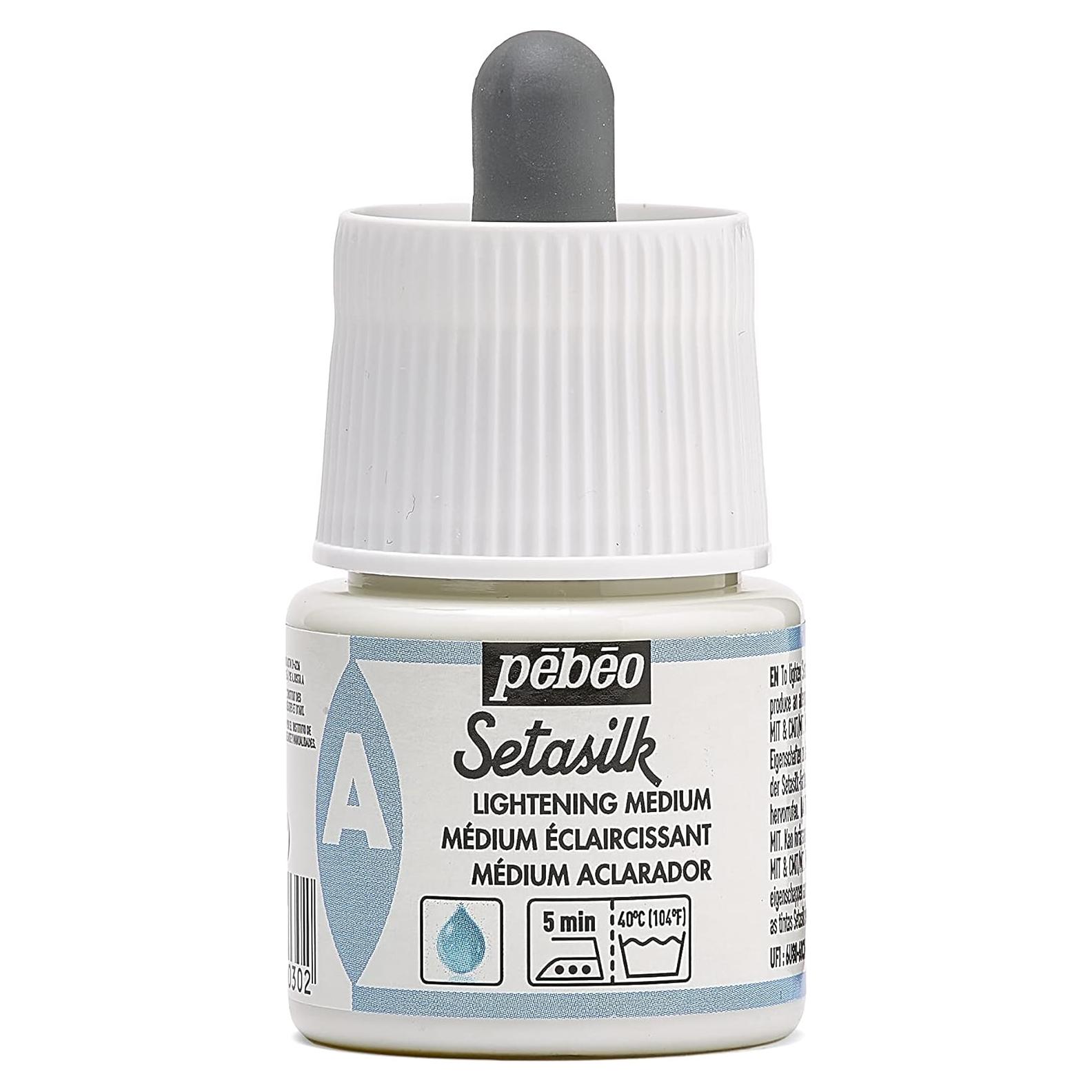 Diluyente de Pintura Pebeo Setasilk 45ml Brillante